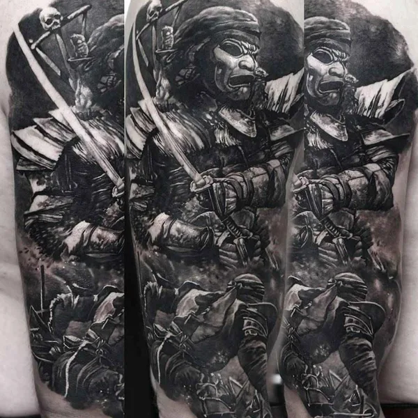 Realism tattoo by Domantas Parvainis in Šiauliai