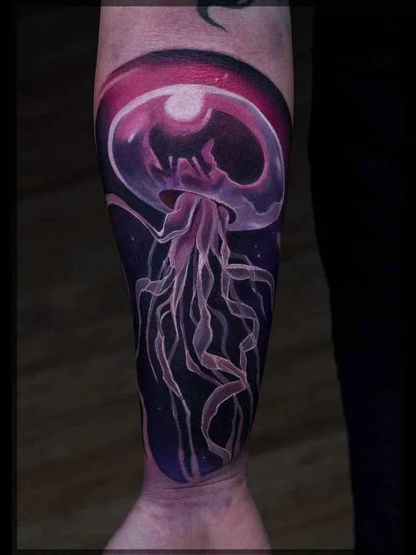 color illustrative 纹身 在 forearm #3790 | 纹身师 Павел Roch