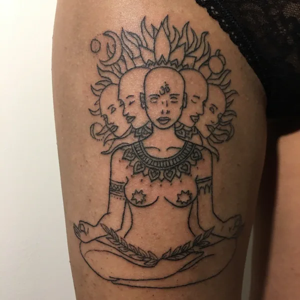 Графика tattoo by Dzen.tattooo in Тбилиси