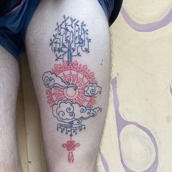 Графика tattoo by Dzen.tattooo in Тбилиси