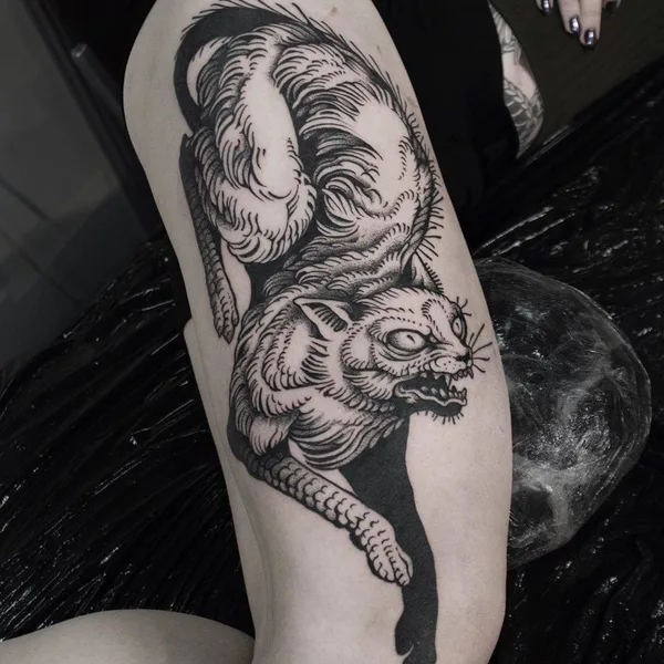 Author's Style tattoo by MISHLA in London