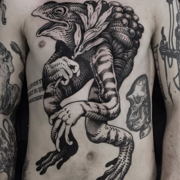 Author's Style tattoo by MISHLA in London