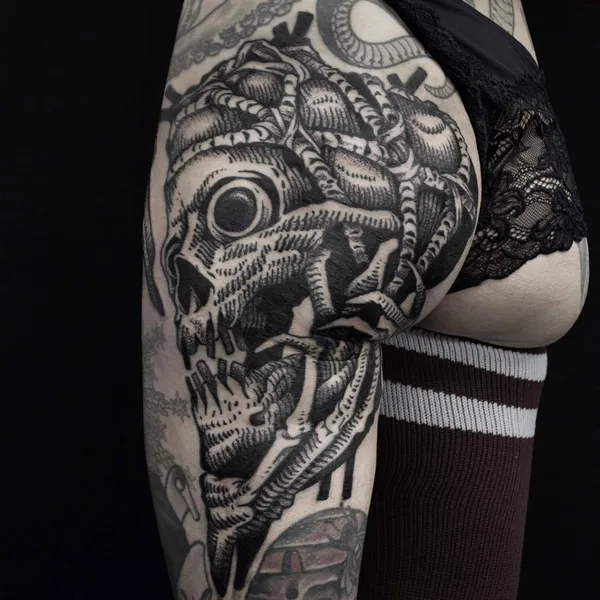 Author's Style tattoo by MISHLA in London