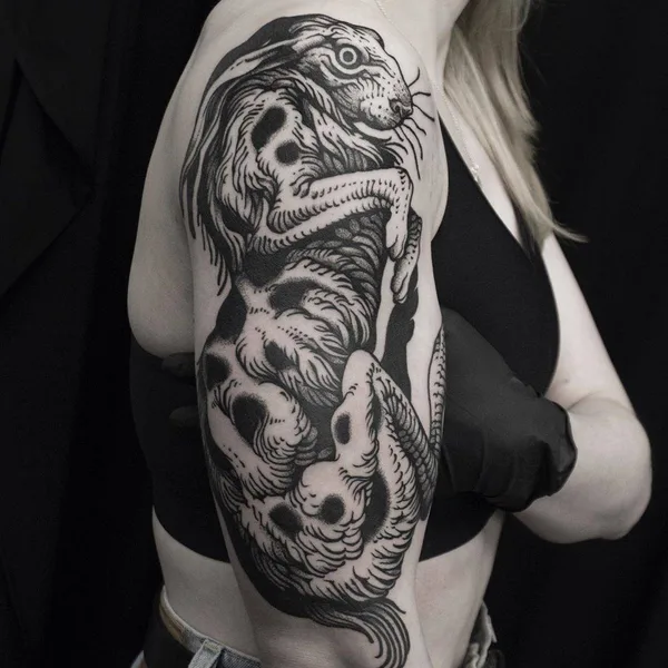 Author's Style tattoo by MISHLA in London