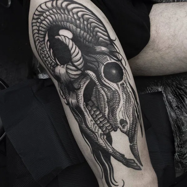 Author's Style tattoo by MISHLA in London