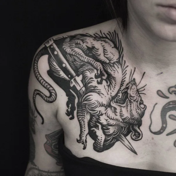 Author's Style tattoo by MISHLA in London