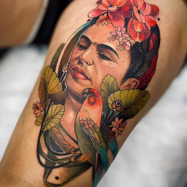 Neo Traditional tattoo by Жан Поль Марат in Moscow