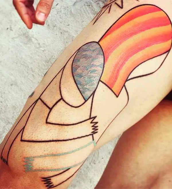 Author's Style tattoo by Lionel Fahy in Paris