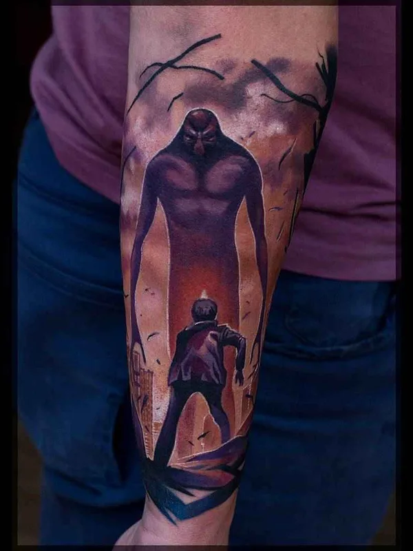 color illustrative 纹身 在 forearm #3789 | 纹身师 Павел Roch