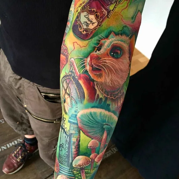 Реализм tattoo by Mario Hartmann in Berlin