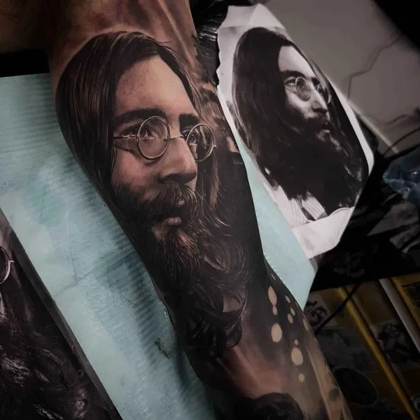 Realism tattoo by Karl van der Linden in Napier
