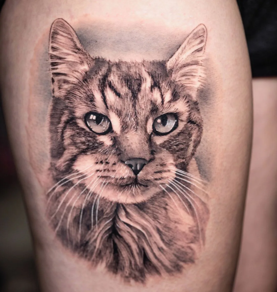 Pets in wonderful tattoos by Angelique Grimm - image 5