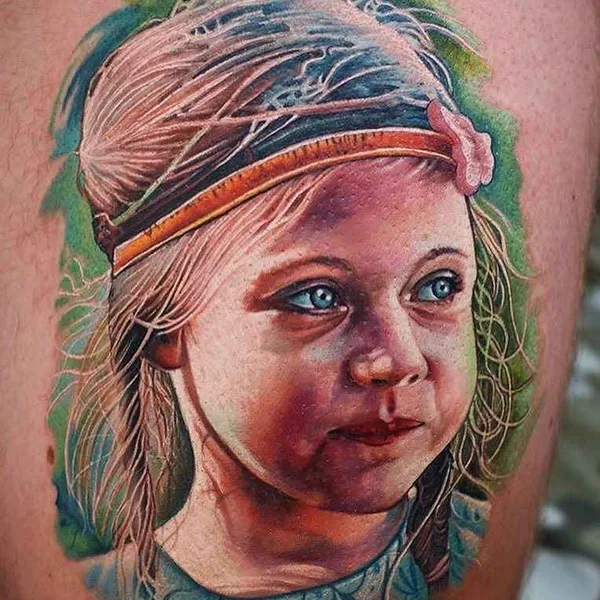 Реализм tattoo by Mario Hartmann in Berlin