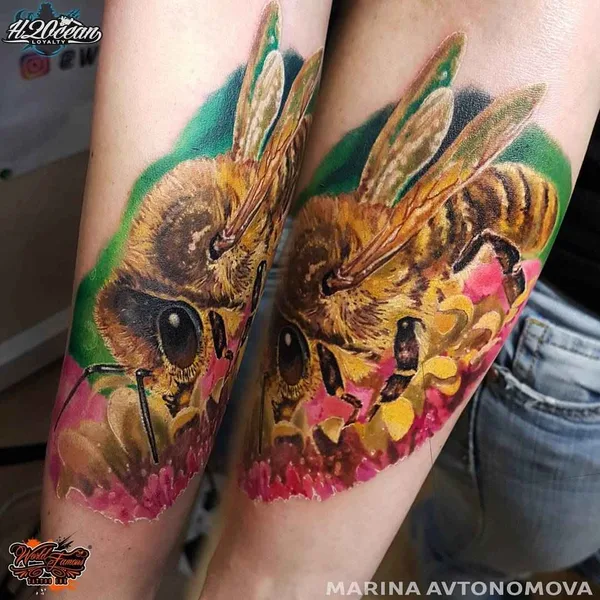 Realism tattoo by Марина Автономова in Владимир