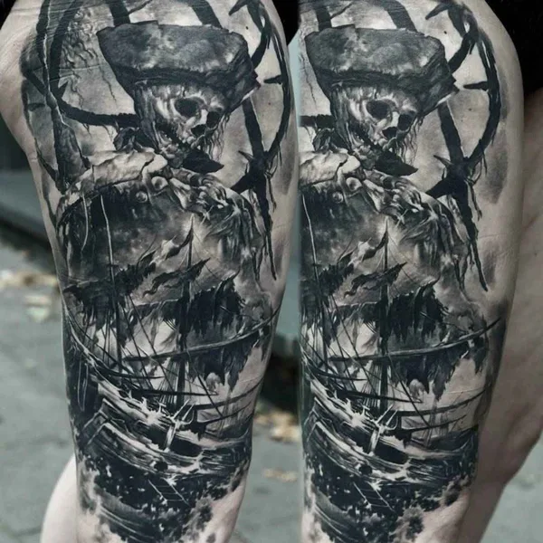 Realism tattoo by Domantas Parvainis in Šiauliai
