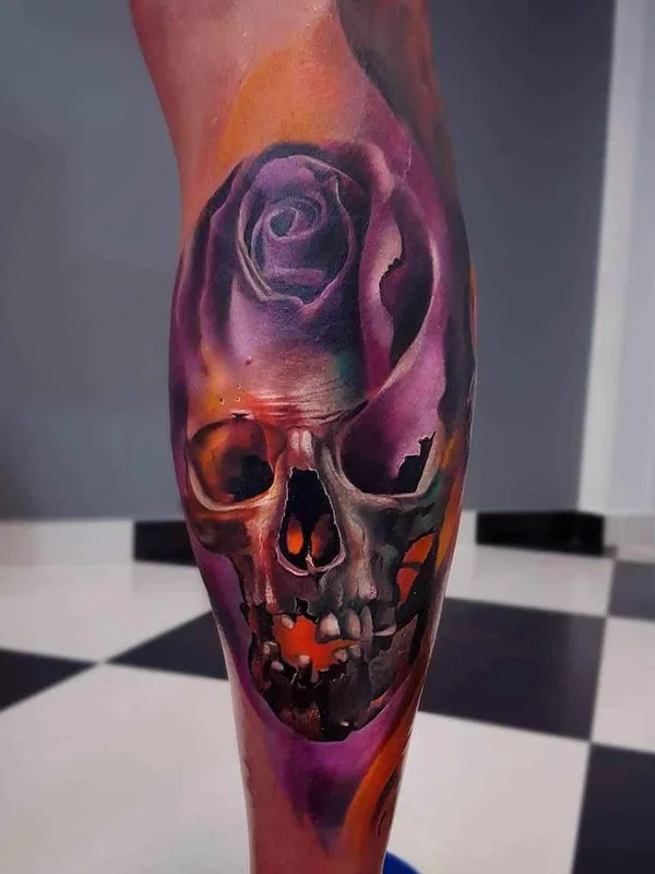 Realism tattoo by Andrzej Niuniek Misztal in Jarosław