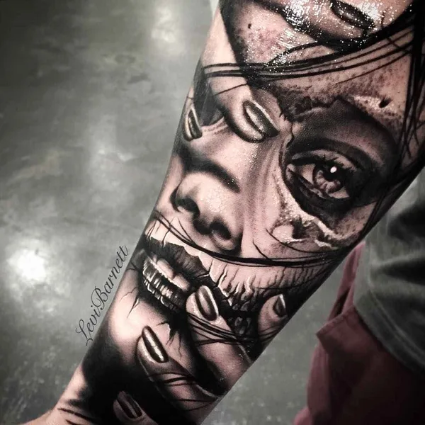Realism tattoo by Levi Barnett in Melbourne