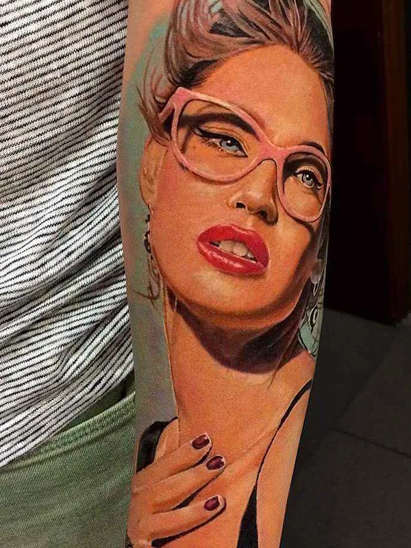 female color realism татуировка на forearm #4610 | Тату мастер Mauro Amaral