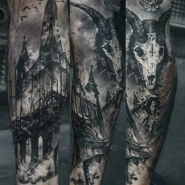 Realism tattoo by Domantas Parvainis in Šiauliai