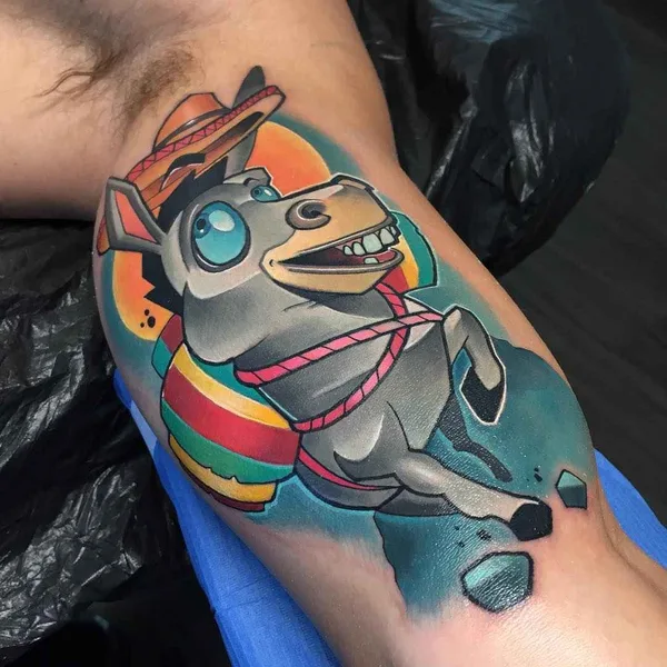 Author's Style tattoo by Lehel Nyeste in Budapest