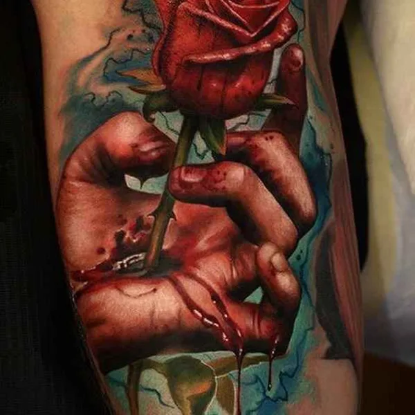 Реализм tattoo by Mario Hartmann in Berlin