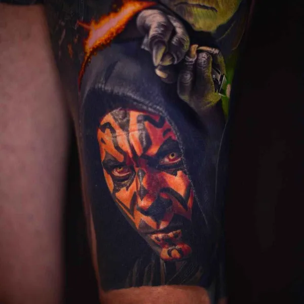 Author's Style tattoo by Nikko Hurtado in Hesperia