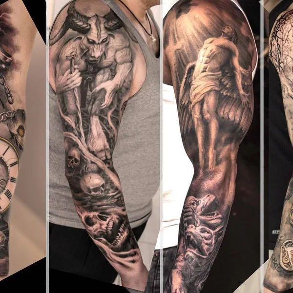 Author's Style tattoo by Darwin Enriquez in New York City