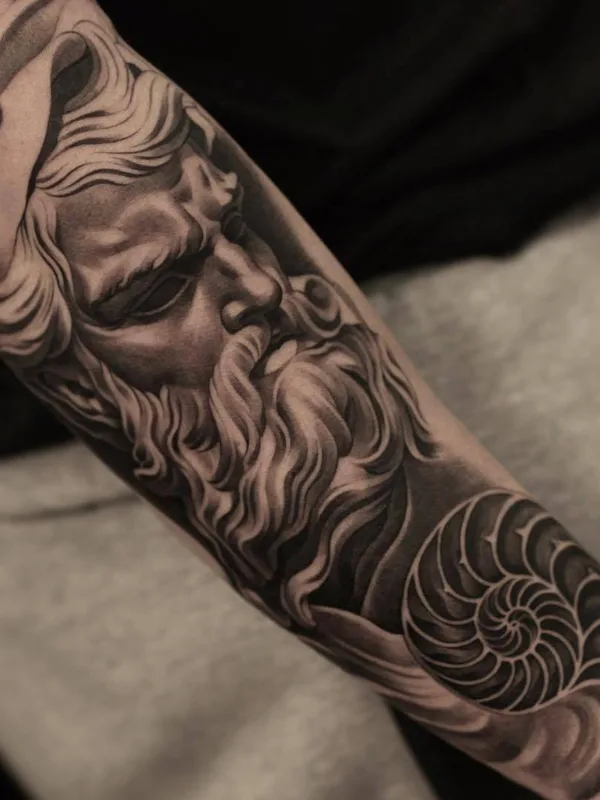 black and grey realism Tatuaggio su forearm #25015 | Tatuatore Jun Cha