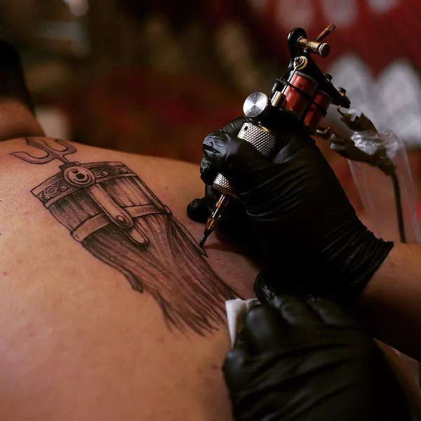 Traditional tattoo by Yideer