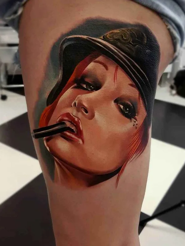 Realism tattoo by Andrzej Niuniek Misztal in Jarosław
