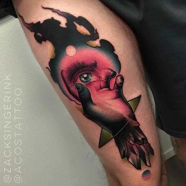 Realism tattoo by Zack Singer in Dallas