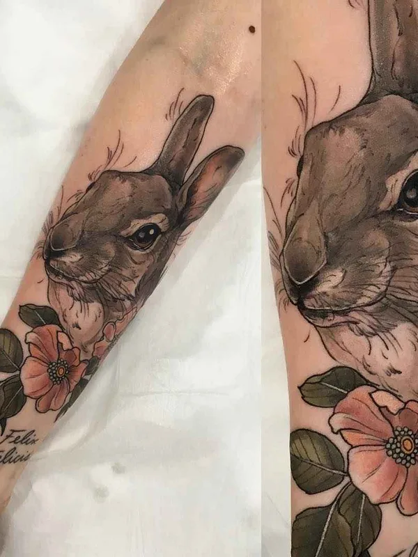 female color realism татуировка на forearm #3848 | Тату мастер Sophia Baughan