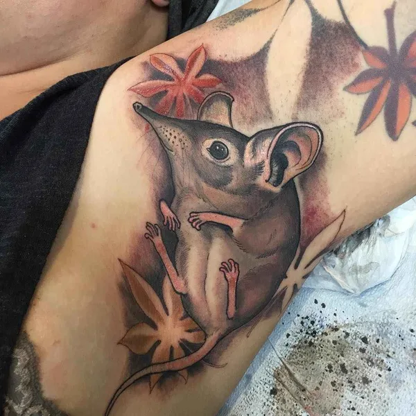 Neo Traditional tattoo by Shawn Hebrank in Portland