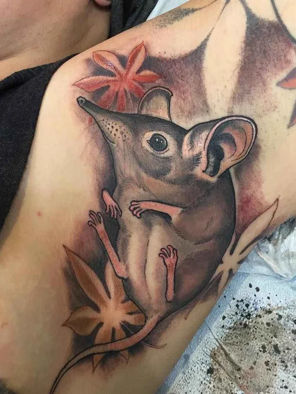 color realism 纹身 在 upper arm #2864 | 纹身师 Shawn Hebrank