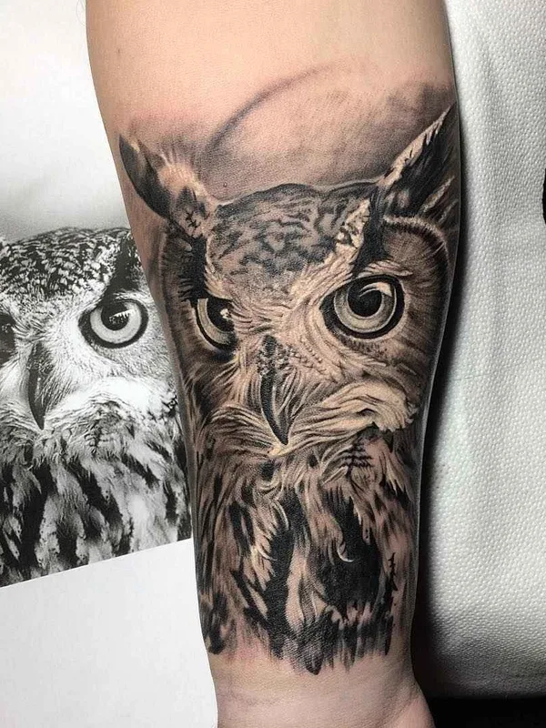 black and grey realism татуировка на forearm #4614 | Тату мастер Mauro Amaral