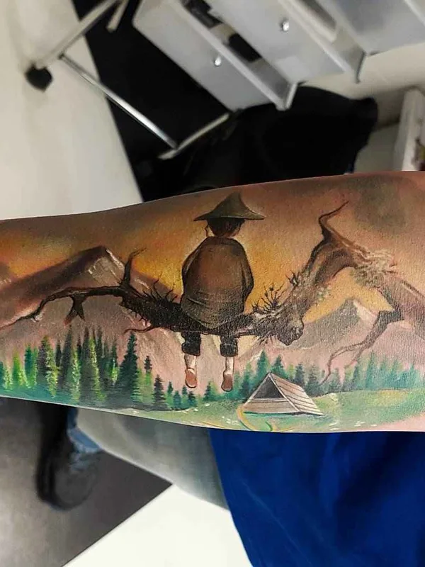 Realism tattoo by Andrzej Niuniek Misztal in Jarosław