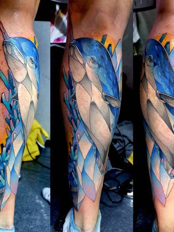 New School tattoo by Dusty Brasseur in Paris