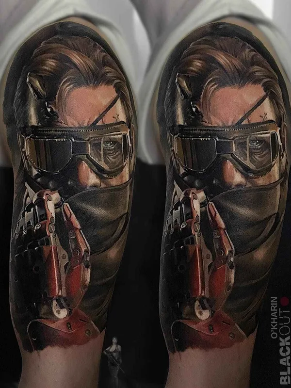 color realism tattoo on full sleeve #2015 | Tattoo Artist Александр О'харин