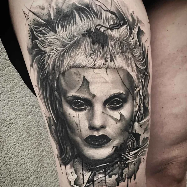 Реализм tattoo by Mario Hartmann in Berlin
