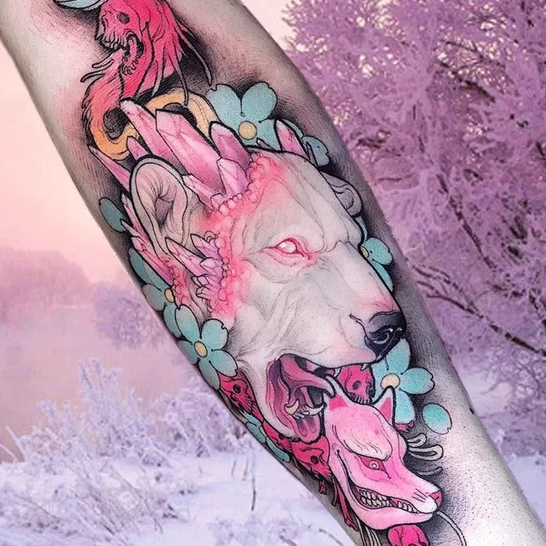 New School tattoo by Brando Chiesa in Firenze