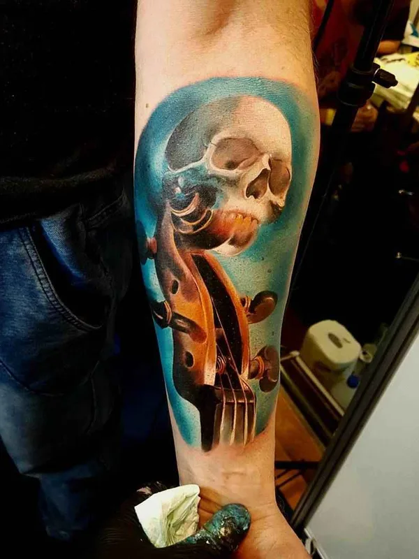 Realism tattoo by Andrzej Niuniek Misztal in Jarosław