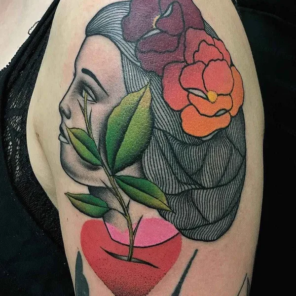 Author's Style tattoo by Mariusz Trubisz in Wrocław