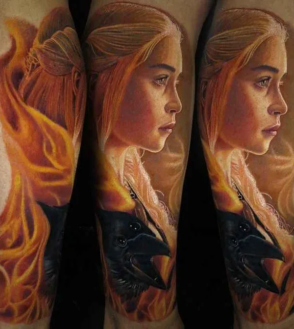 female color realism tattoo auf forearm #4366 | Tätowierer Carlos Rojas