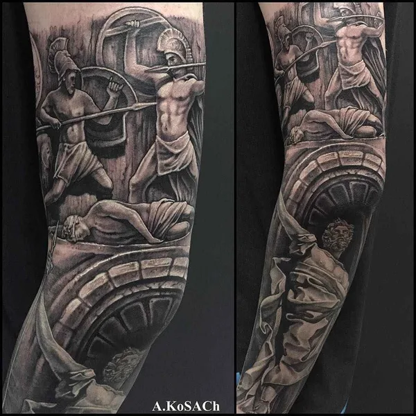 Realism tattoo by Александр Косач in Moscow