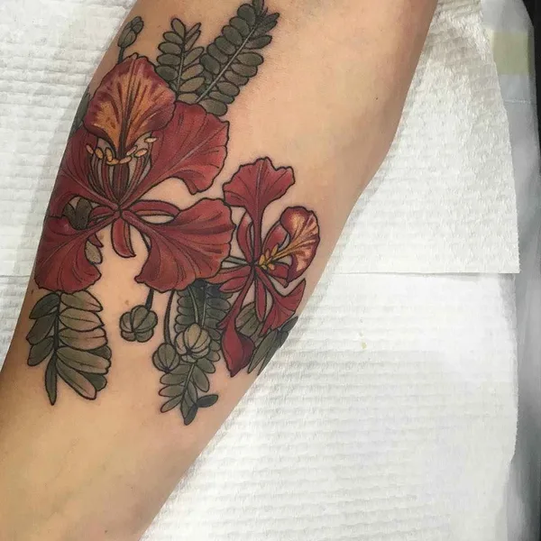 Neo Traditional tattoo by Sophia Baughan in Sydney
