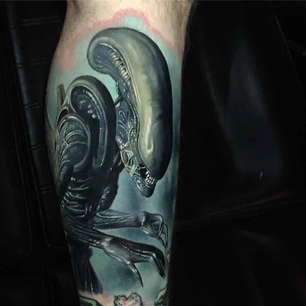 Реализм tattoo by Paul Acker in Philadelphia