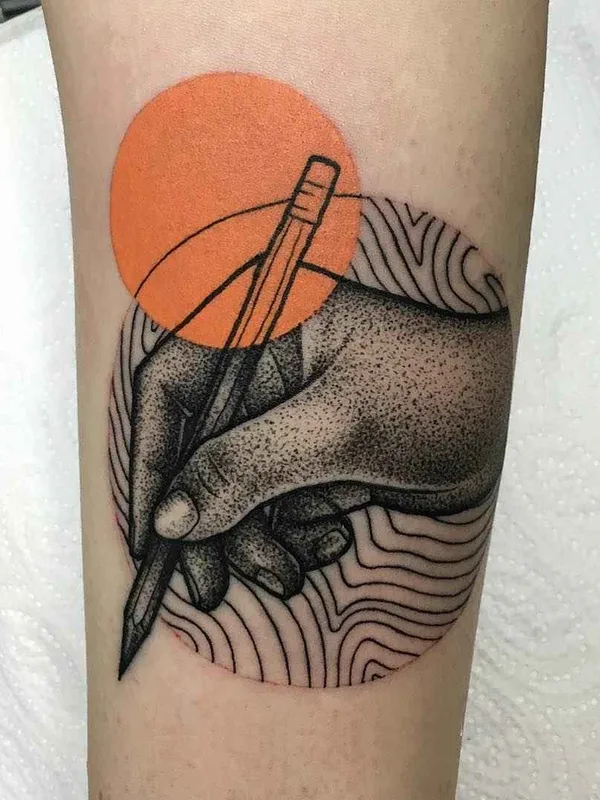color illustrative tattoo on forearm #2988 | Tattoo Artist Mariusz Trubisz