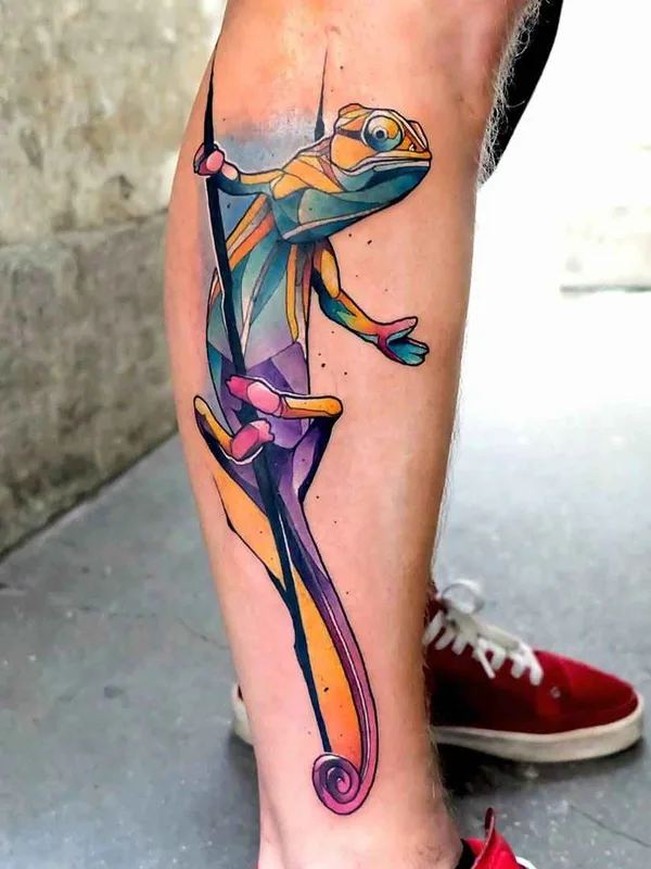 New School tattoo by Dusty Brasseur in Paris