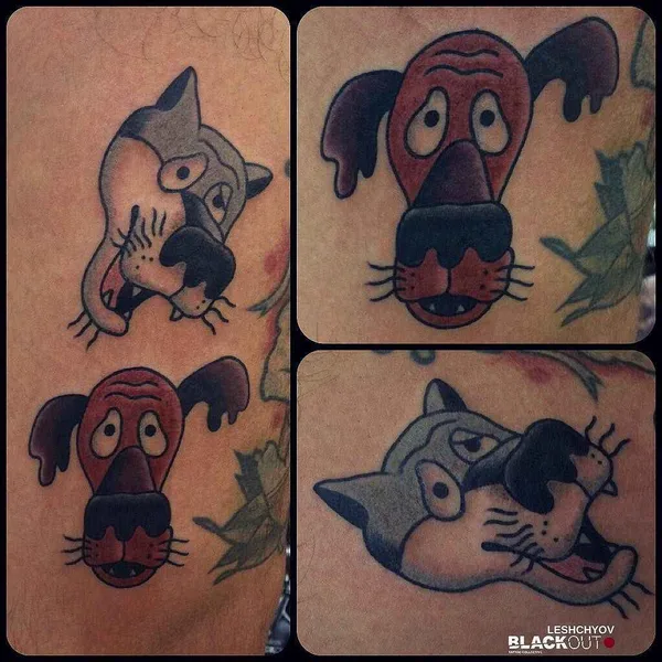 Old School tattoo by Егор Лещёв in Saint Petersburg