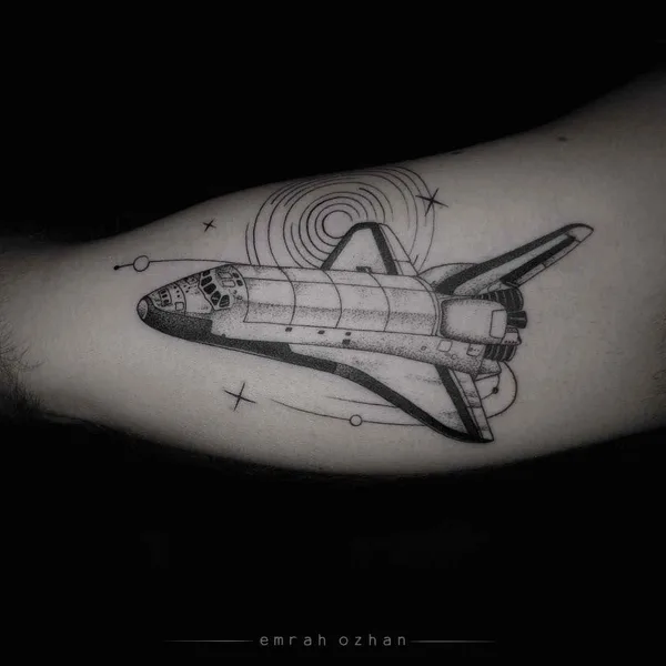Dotwork tattoo by Emrah Ozhan in Istanbul